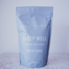 Drift into deep relaxation and prepare your body for a restful night’s sleep with our Sleep Well Bath Soak. Thoughtfully crafted with soothing & lavender & and chamomile essential oils, this blend calms the senses and promotes tranquility.