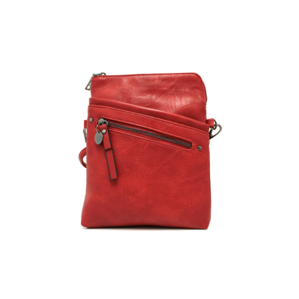 This ZAC CM29261 bag is a stylish and practical accessory. Crafted from vegan leather, it features a zippered main compartment with sections for cards, a secondary pocket to maximize organization, and a rear cell phone pocket for easy access. The thin adjustable and detachable shoulder strap lets you carry the bag as a shoulder bag or crossbody.