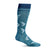 Sockwell Love Dove mid-calf compression socks SW197W-425 in mineral blue combine comfort with a vibrant pop of color. Crafted from wool, nylon, and fabric, these socks provide gentle compression support for all-day wear, they're perfect for casual activities and everyday comfort. Elevate your sock collection with these stylish and supportive mid-calf socks.