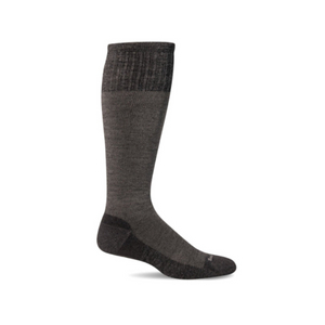 Don't let sore and tired feet slow you down; The Basic moderate compression sock from Sockwell wraps your feet in a soft tight cocoon so your feet and legs can get the support they need. 