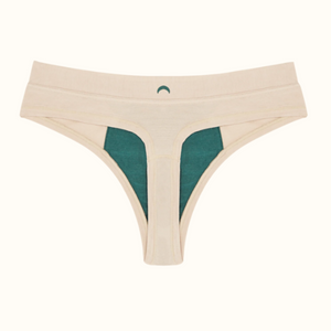 Huha's Mineral Thong is the perfect choice for any woman on the move. It's made with TENCEL™ and smartcel™ sensitive for fresher, longer-lasting comfort. You'll stay covered from front to back all day, so you can lounge, work out, or go-go-go in style! 