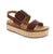 The Aetrex Vania in Walnut Brown is engineered for superior comfort and durability. Crafted with genuine leather uppers, this sandal features a responsive memory foam and ultra-light cork midsole that adapts to your foot's contours while maintaining lightweight support. The soft microfiber footbed lining is treated with antimicrobial technology to combat odors, keeping your feet fresh throughout the day. A rubber outsole provides reliable traction and cushioning. 