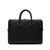 Stunning black vegan leather bag, with silver zipper detail and added adjustable strap.