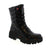 The Rieker Y3330-00 boot in Black features a polished patent leather upper paired with a practical lace-up design and side zipper for effortless on and off. Equipped with a removable insole, it ensures customizable comfort for extended wear. Engineered for casual and outdoor use, this boot delivers reliable support and a sleek look suitable for various settings.