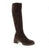 Elevate your everyday style with the Django &amp; Juliet Zina DJ, a versatile knee-high boot designed for comfort and sophistication. Crafted with a rich chocolate suede upper and supported by a cushioned foam midsole, this boot delivers all-day wearability with effortless elegance. Suede upper with fabric lining and man-made leather footbed for comfort. Foam midsole and rubber outsole provide stability and durability. Side zip entry makes getting in and out quick and easy. 