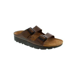 The Mephisto Zonder sandal features a smooth leather upper and long-lasting comfort. With SOFT-AIR Technology, shock from walking is minimized, providing reliable protection for feet, joints and spine. 