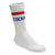 Birkenstock Men's Crew Sock - White/Red