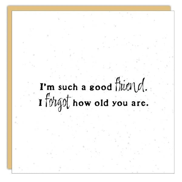 Cedar Mountain Gift Enclosures - I'm Such A Good Friend