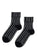 Experience the luxury of vacationing by the Mediterranean Sea with the Hansel from Basel Mykonos socks. Inspired by Greek columns and vintage towels, these sheer crews add a touch of elegance to your outfit. Made in Japan with a high needle count for extra detailing and hand-closed toe for comfort.