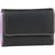 he Derek Alexander TU-750 is a compact leather wallet designed for everyday organization. Featuring a snap closure, it offers secure storage with an interior zip coin pocket, credit card slots, sleeve pockets perfect for receipts and coupons and two currency pockets. This wallet combines functionality with classic style in striking black and red leather