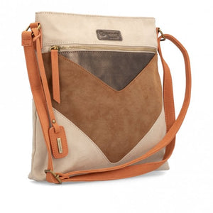 As a classic bag with a metallic touch, the Remonte Bag Q0714-60 in cream multi is as stylish as it is practical. Featuring exterior and interior pockets with zippers, it's perfect for storing all your essentials and keeping them organized. Plus, its neutral color ensures it will seamlessly match any outfit.