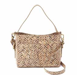 Expertly designed and crafted, the Render compact Hobo Bag offers high-quality style and functionality. Its neutral mosaic pattern adds a touch of elegance, while the crossbody strap allows for convenient and comfortable wear.
