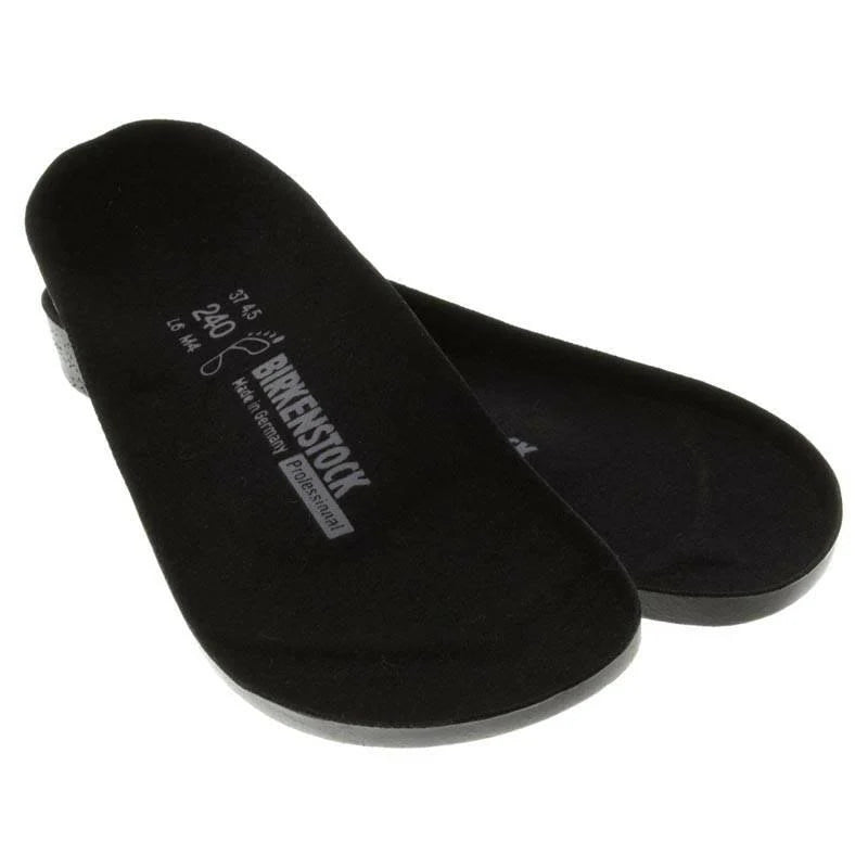 Replace worn footbeds and restore comfort to your Profi Birki clogs with this genuine Birkenstock replacement insole. Engineered with a full-length, anatomically contoured design, it provides superior arch support and heel stabilization for all-day comfort. The shock-absorbent material reduces impact and fatigue, making it essential for professionals in healthcare, food service, and hospitality who demand reliable foot support during extended shifts.