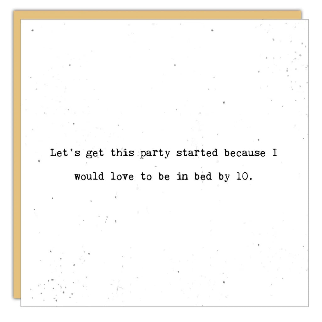 Cedar Mountain Stationery - Let's Get this Party Started