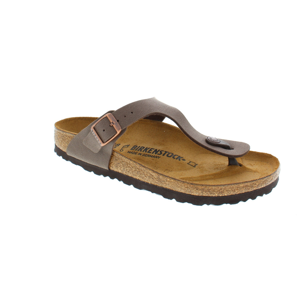 The Gizeh is a modern and stylish Birkenstock sandal! Featuring an original Birkenstock footbed and high-quality Birko-Flor® upper, your feet will feel comfortable all day!