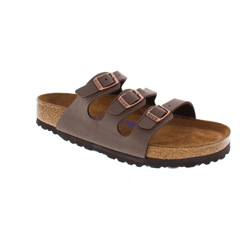 The Florida Birkenstock sandal has three adjustable buckles for the perfect fit and style! Pair these with your favorite Summer wardrobe for a casual look!