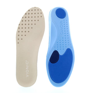 Experience premium comfort and support with Vionic Relief Medium Support orthotics. Designed to fit seamlessly into a variety of footwear, these full-length orthotics offer soothing relief and everyday support. Perfect for cross trainers, work boots, and walking shoes.
