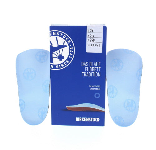 Take Birkenstock comfort with you to every pair of shoes you wear using their cork orthotics. In only a three-quarter length, these orthotics will fit into any shoe no matter the toe style!