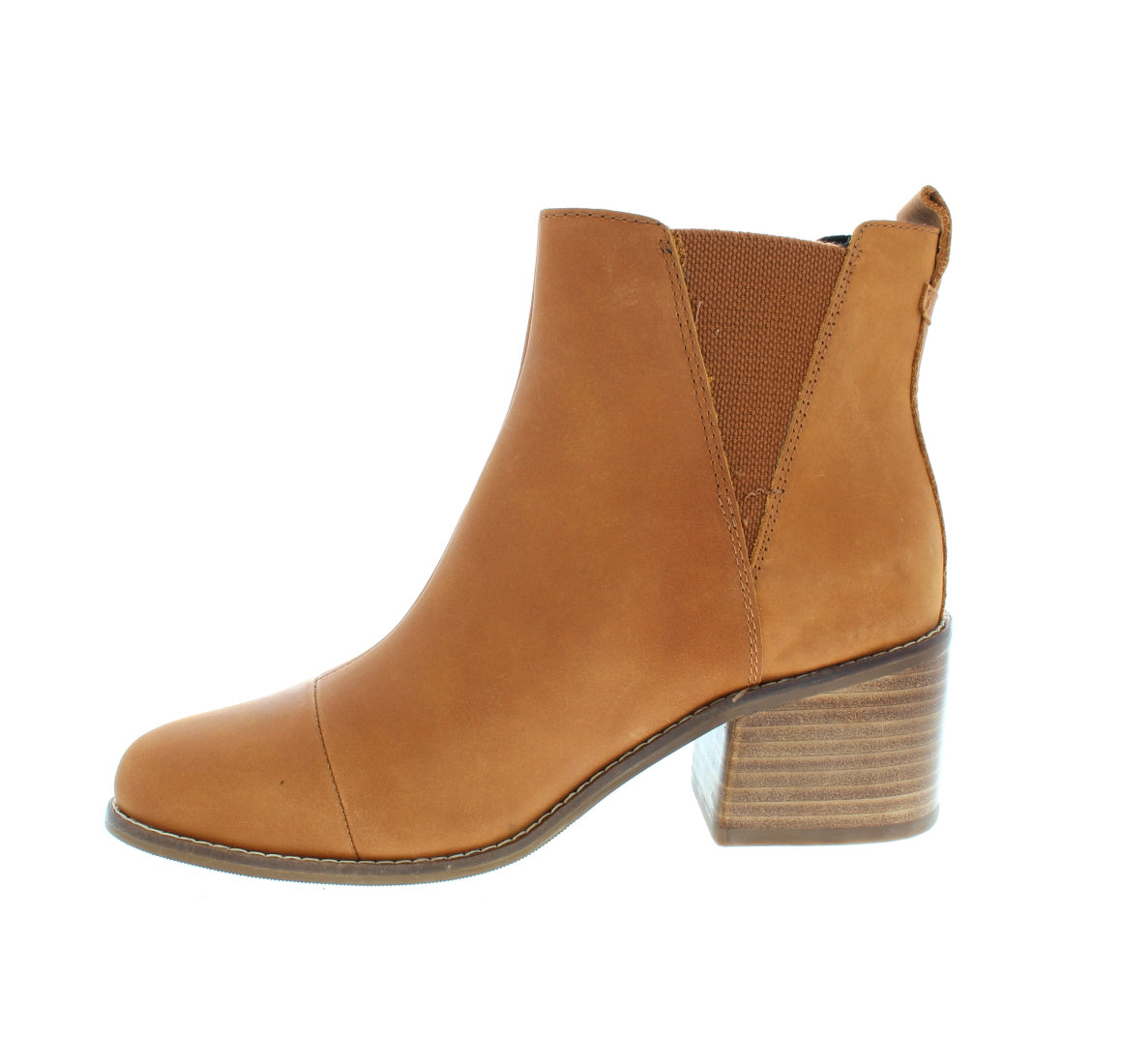 Toms tan leather store women's esme boots