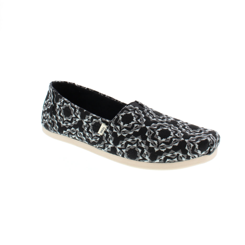 Toms Alpargata | Black Sunburst – Sole City Shoes