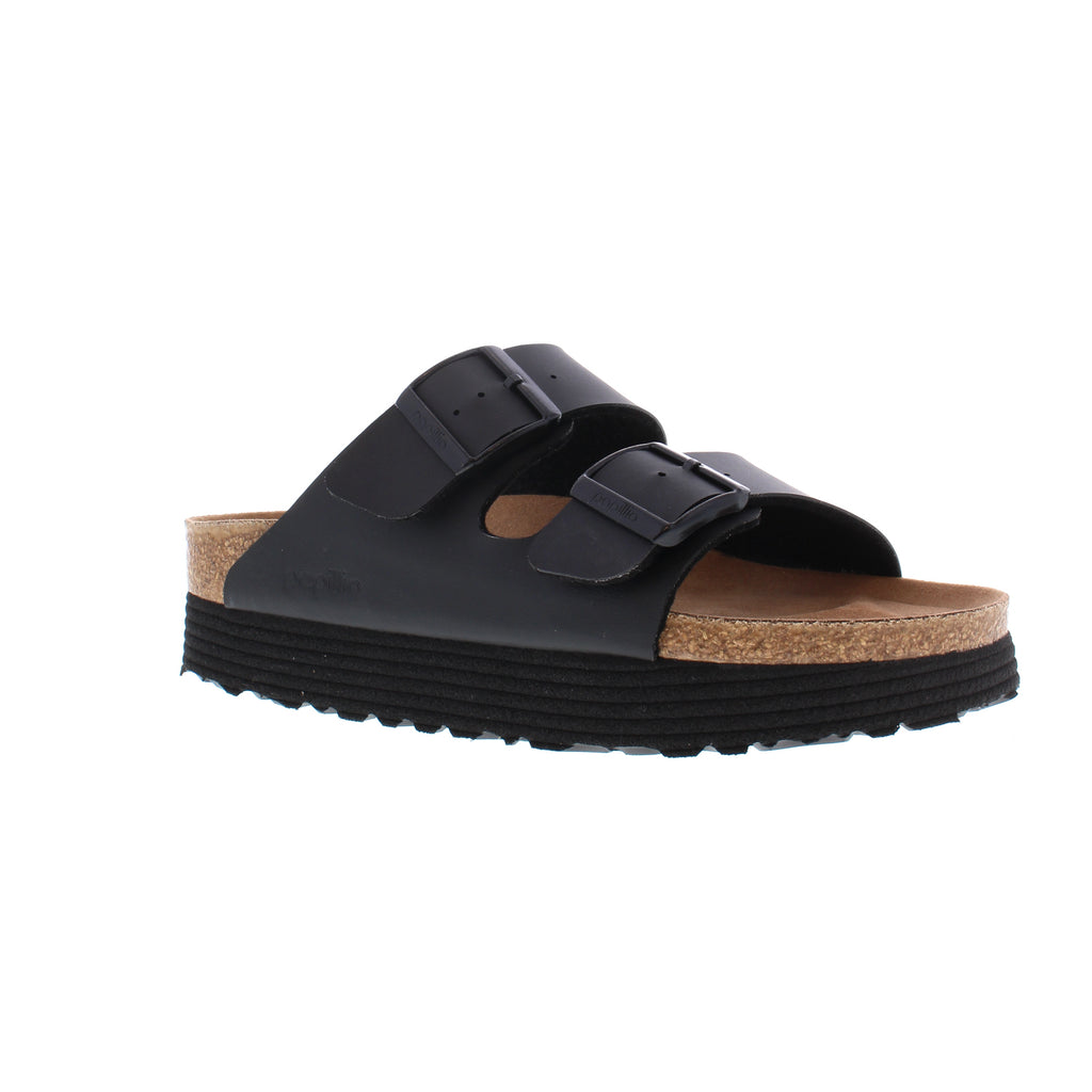 The Birkenstock Arizona gets a modern update with the Papillio collection! The classic design you know and love, now with a trendy platform sole. Crafted with vegan materials and the classic contoured footbed you trust from Birkenstock, this sandal will quickly become a staple in your wardrobe!