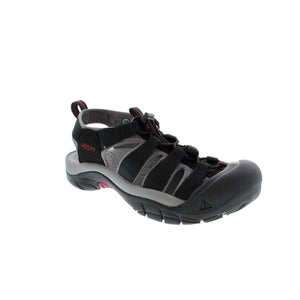 Keen Newport H2 sandal features a roomy fit, rugged outsole, quick-dry lining, and waterproof, premium leather upper. This closed-toe sandal is ready to take on any trail!