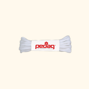 Pedag® Spring Shoe Laces - White