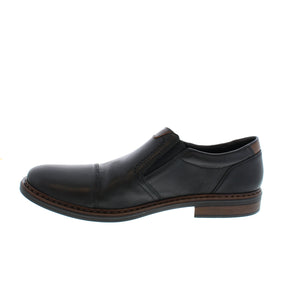 This classic dress shoe is elevated with attention to detail. Added intentional touches bring this classic to life!