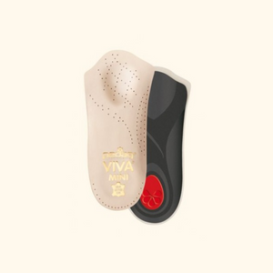 The Viva mini cushions, by Pedag, are great for slipping into any shoe or boot! Featuring a metatarsal pad and cushioned heel, these insoles will relieve a number of pressure points on your feet!