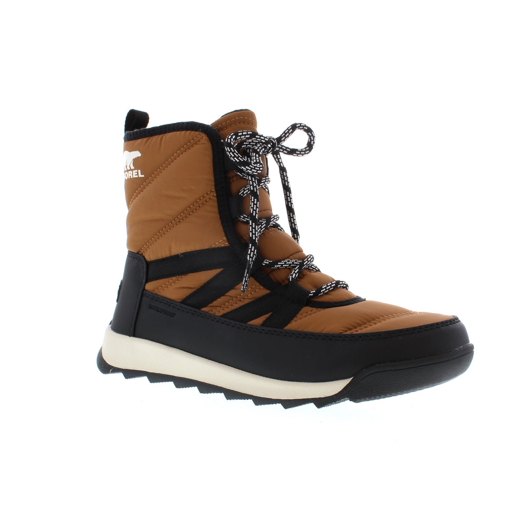 The Whitney is a short sporty boot made for Winter. With its waterproof upper and Winter-ready construction, it will keep you trekking through the snow and frost. Complete with warm insulation and a comfortable footbed, your feet will be snugly and secure all season long. 