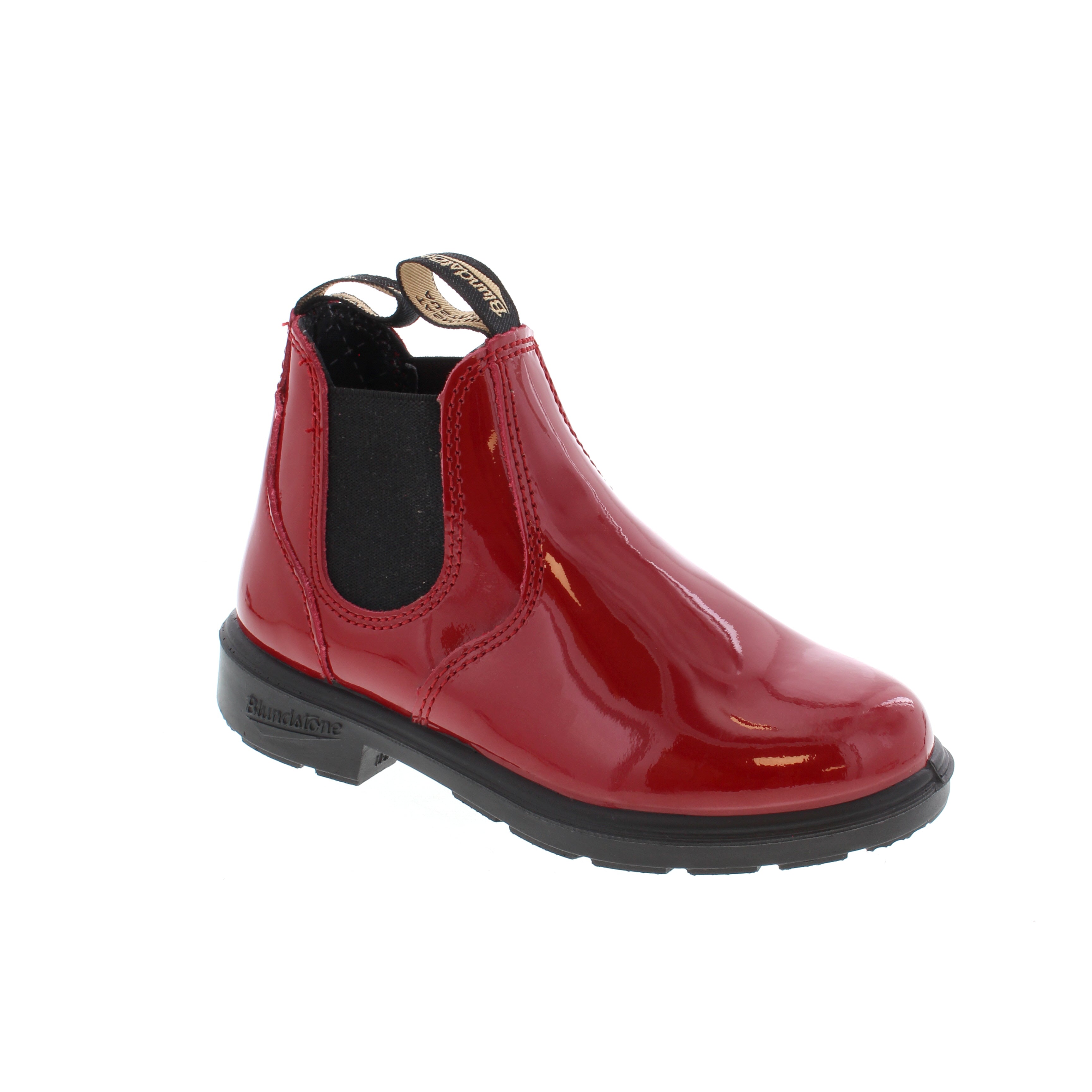 Blundstone 2253 Kids Red Patent Sole City Shoes