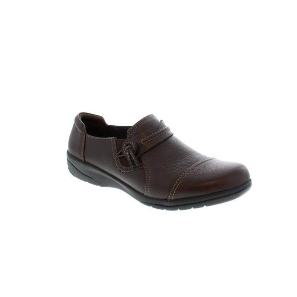 Clarks Cheyn Madi Dark Brown Sole City Shoes