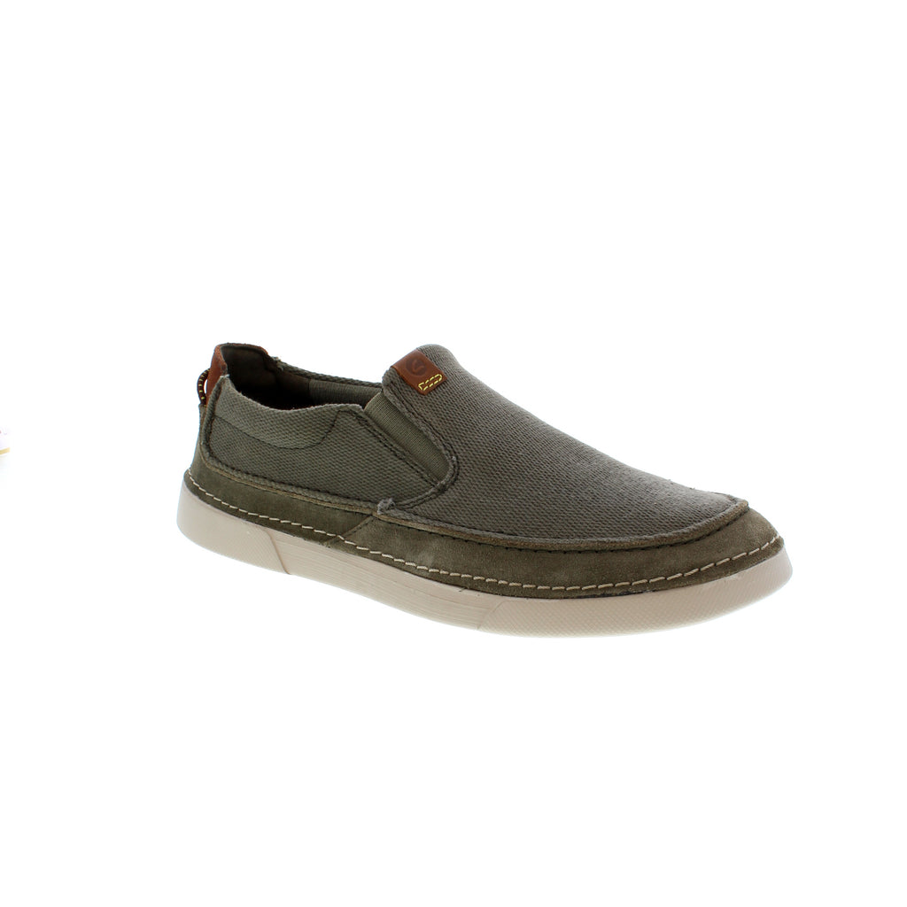 Clarks Gereld Step | Olive – Sole City Shoes