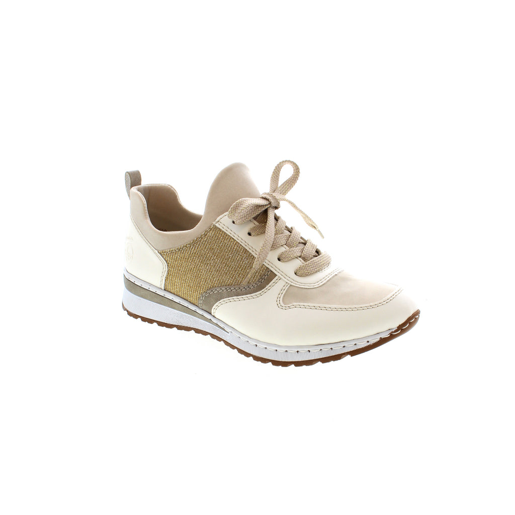 Rieker 5445160 Off White Sole City Shoes