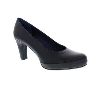 The perfect pump created for any fashionista, walk in comfort and style no matter where life takes you. The 3-inch heel is made comfortable with a 2-inch platform that makes all the comfort difference.