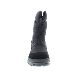 This Attiba boot provides warm wool lining, a studded bottom for grip and Attiba Tex® waterproof technology. With a front zipper, these boots are easily accessible to keep your feet toasty warm!  