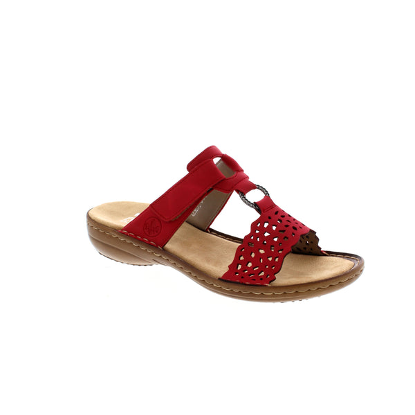 rieker red sandals