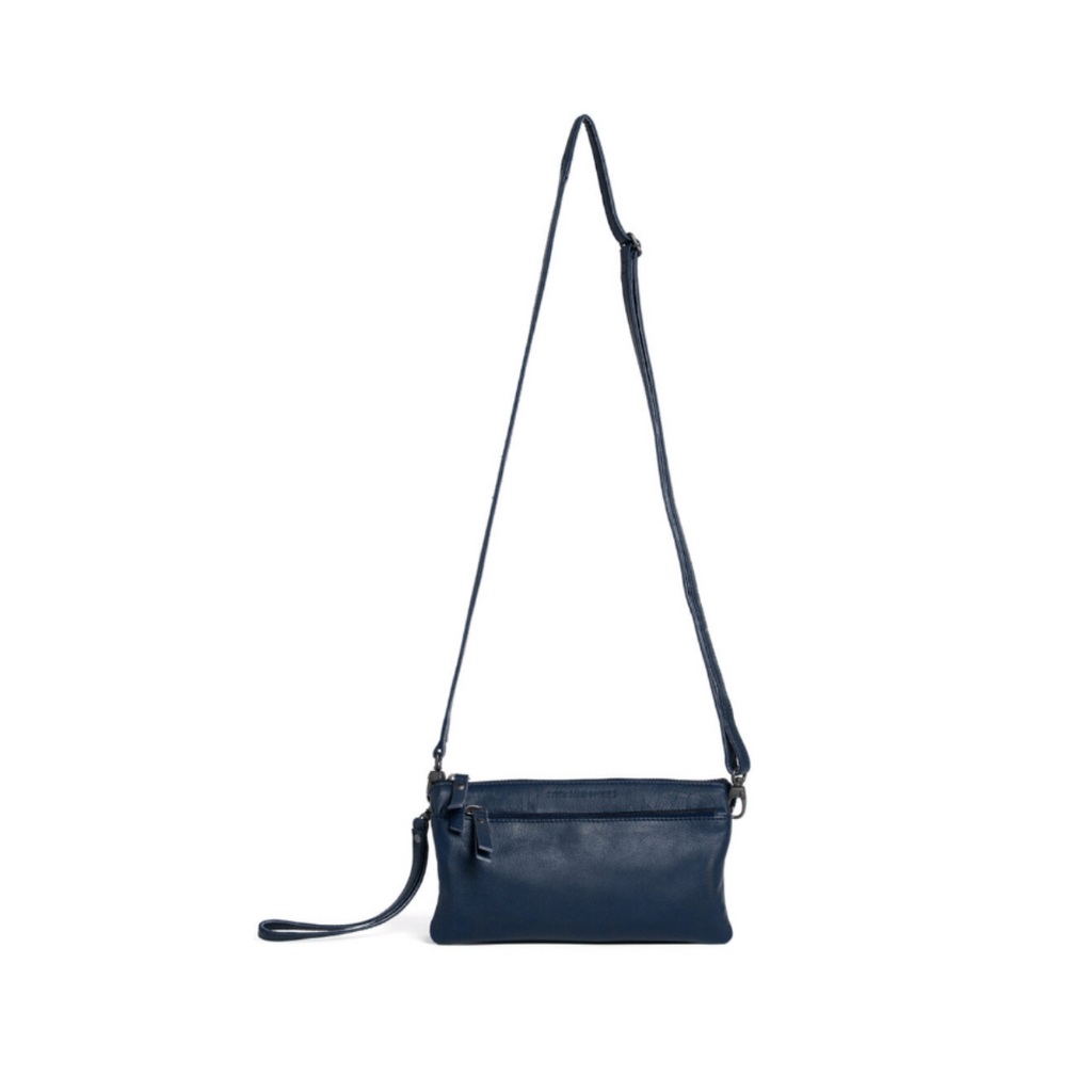 Sticks & Stones Bonito bag is small but spacious enough for everyday essentials. Secured by a zipper, there are plenty of compartments, pockets and card holders. The Bonito bag is ideal for everyday use and for a night out on the town. Carry it cross-body using the optional shoulder strap, or wear it as a clutch with the wristlet strap!