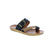 Experience the carefree vibes of Los Cabos Bria sandals. Slip into effortless style with a bamboo-wrapped toe strap, complemented by an antique round buckle on the back strap. Perfect for vacations, strolls on the beach, or on-the-go moments, these sandals add a touch of natural beauty to any outfit.