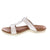 Cobb Hill Rubey PerfSlide - White/Pewter