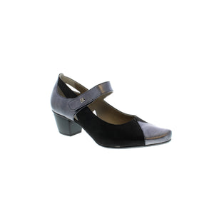 The Dorking Triana heel is ready for the office, or any special event! With its beautifully designed upper, velcro adjust and slingback design, your feet will stay secure and fashion-forward!