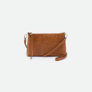 Darcy is an iconic and convertible crossbody, baguette bag and wristlet. Crafted in vintage hide leather and ample storage, this bag will quickly become a favorite. 