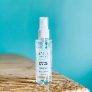 Experience a personal spa treatment with APT. 6 Soothing Face Mist. Crafted with vegan-friendly and gluten-free ingredients of rose and coconut, this hydrating mist helps invigorate and nourish your skin, leaving you feeling refreshed. Refresh and revive your complexion with this luxurious mist!