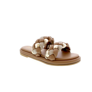 Seychelles Golden Coast sandal features puff braided straps, cushioned insole, and is comfortable and lightweight for a fashionable day on the town!
