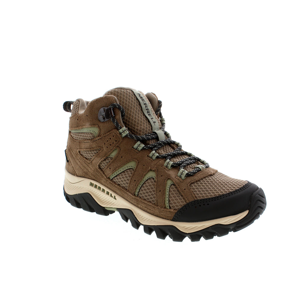 This durable hiker features mesh panels for breathability and a foam midsole that cradles the foot for all-day comfort and traction when you need it on the trail. 