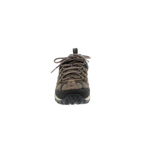 Merrell Accentor 3 hiker is breathable, weatherproof, Kinetic Fit™ BASE removable contoured insole for flexible support for confidence in changing trail conditions.