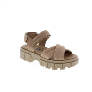 Fly London JADA854FLY puts a fresh spin on a classic sandal. With criss-cross straps, velcro adjust and a chunky outsole - your feet will stay comfortable, confident and cool in these sandals!