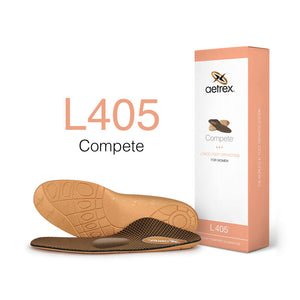 Crafted with a cupped heel to cushion and stabilize the back of the foot, and a metatarsal pad to relieve pressure and redistribute weight - your feet will thank you for these Aetrex Orthotics!