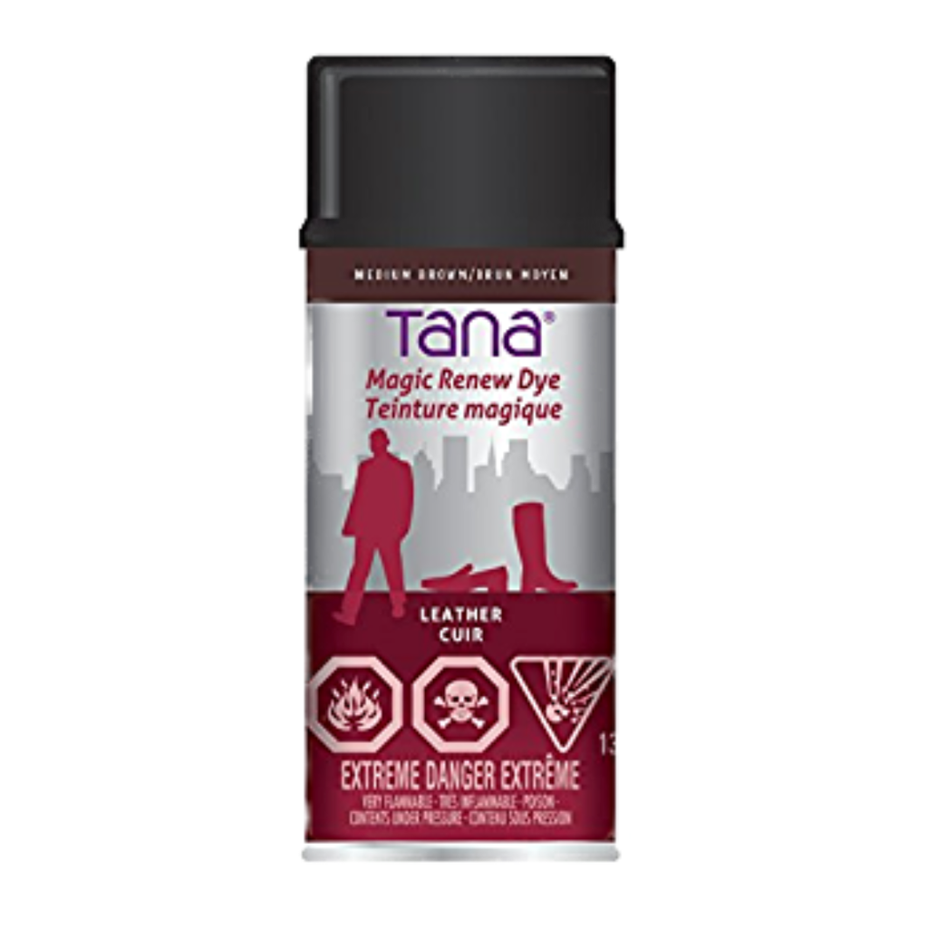  Refresh and restore your shoes’ color with the Tana Magic Renew Dye. Bring back the original color vibrancy with this water-resistant formula to refresh their appearance, making suede and nubuck shoes look new!