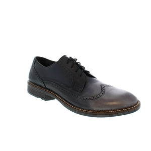 The Naot Magnate is a must-have for the modern man. Featuring a tasteful woven wingtip design with premium leather uppers, this shoe offers comfort and practicality with the padded heel cup, tongue, and technical lining, as well as a removable anatomic cork & latex footbed. The TPR sole with metal shank ensures durability and flexibility. 